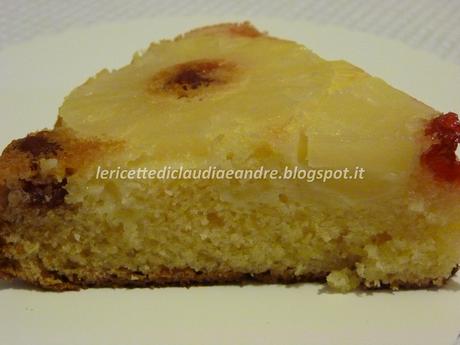 Torta rovesciata al ananas con la Soffice allo Yogurt