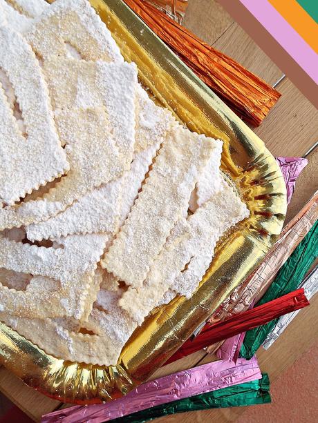 Chiacchiere di Carnevale al forno (vegan recipe)