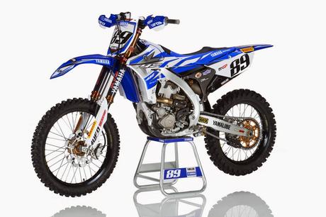 Yamaha YZ 450F Team Yamaha Factory Racing Yamalube MXGP 2015