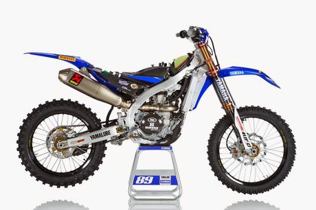 Yamaha YZ 450F Team Yamaha Factory Racing Yamalube MXGP 2015