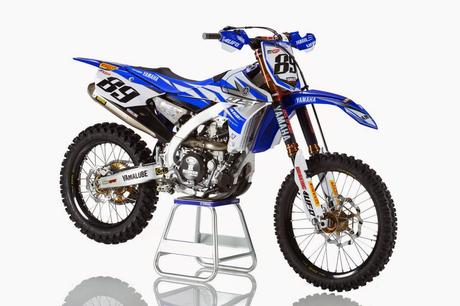 Yamaha YZ 450F Team Yamaha Factory Racing Yamalube MXGP 2015