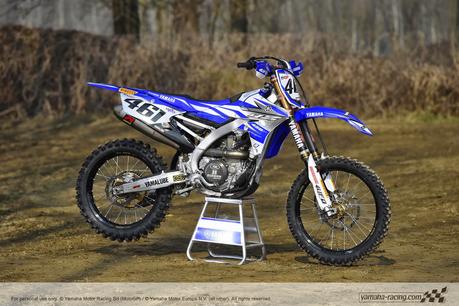 Yamaha YZ 450F Team Yamaha Factory Racing Yamalube MXGP 2015