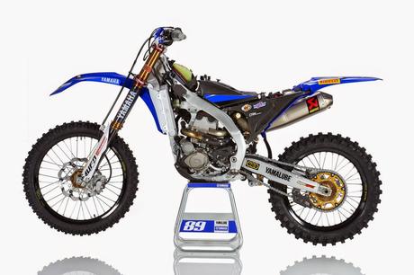 Yamaha YZ 450F Team Yamaha Factory Racing Yamalube MXGP 2015