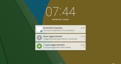 Come disattivare le notifiche sulla lockscreen su Android Lollipop