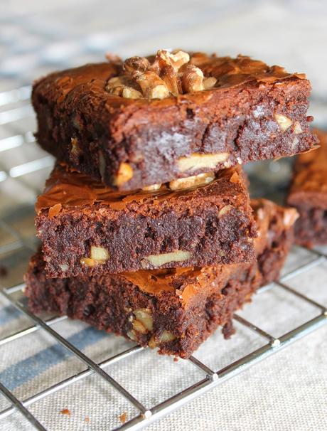 Brownies alle Noci e Zucchero Muscovado