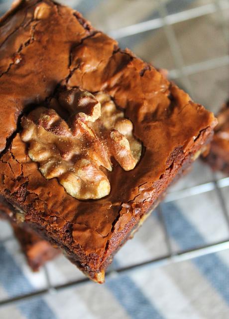 Brownies alle Noci e Zucchero Muscovado