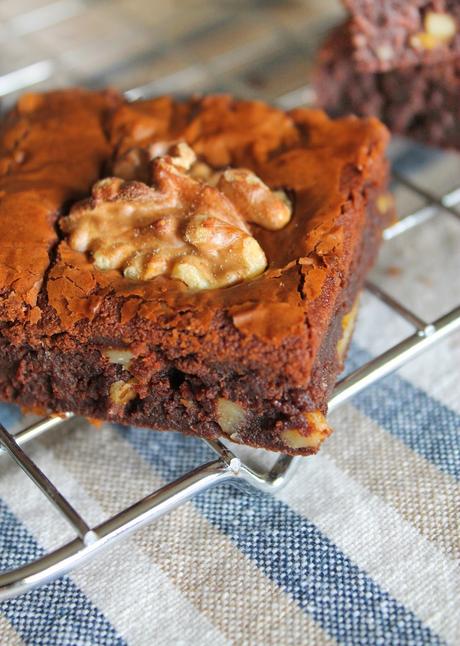 Brownies alle Noci e Zucchero Muscovado