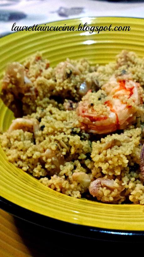 Cous Cous integrale ai frutti di mare