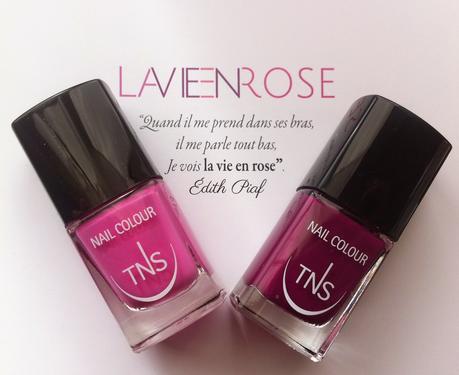 TNS nalpolish: LA VIE EN ROSE