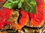 Timballo acciughe peperoni, melanzane zucchine.