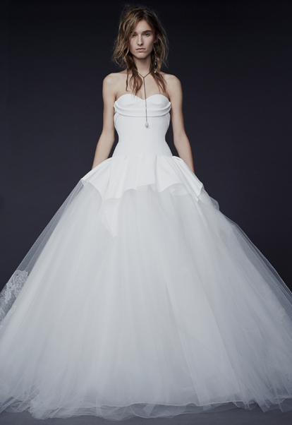 vera wang, autunno 2015, bride, sposa, wedding, matrimonio, abito da sposa, wedding dress