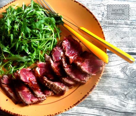 Tagliata all'aceto balsamico