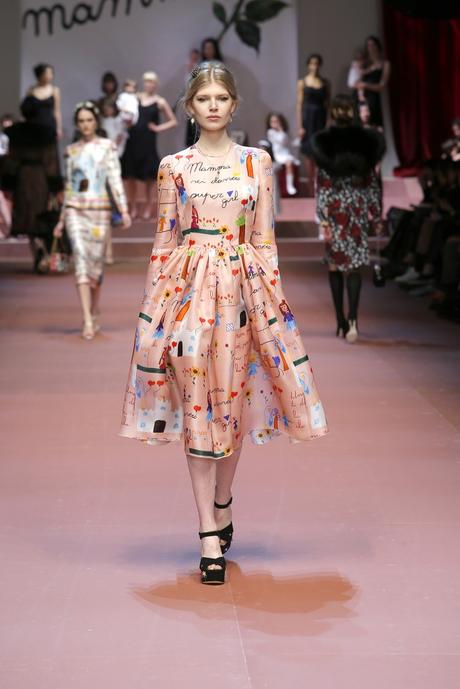 Milano Fashion Week: sfilata di Dolce e Gabbana AW2016