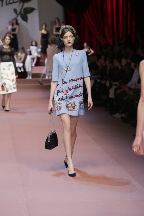 Milano Fashion Week: sfilata di Dolce e Gabbana AW2016