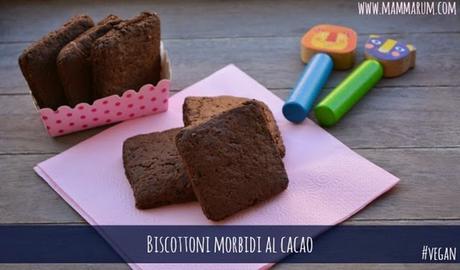 Biscotti morbidi vegan cacao