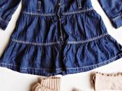 Moda bambini. denim