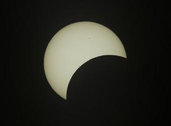 Un'immagine dell'eclissi di Sole del 2012 dal Queensland, Australia. Crediti: GLORIA Project