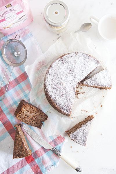 Torta cioccolato e pere