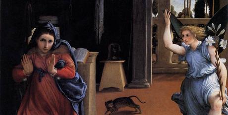 NELLA STANZA DELL’ANNUNCIO. L’Annunciazione di Recanati, di Lorenzo Lotto