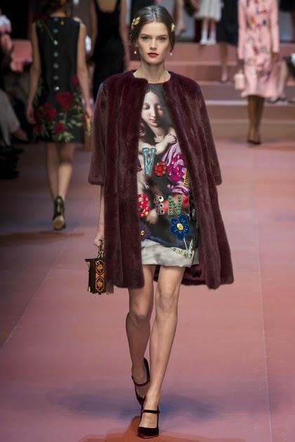 VIVA LA MAMMA: Dolce & Gabbana fall/winter 2016