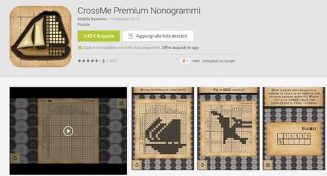 CrossMe Premium Nonogrammi   App Android su Google Play