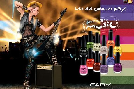 Faby music: la nuova collezione tra musica e colore