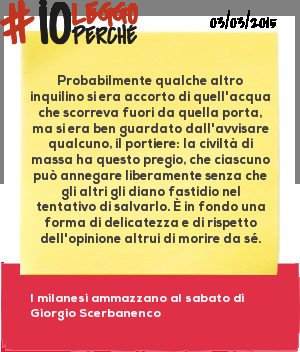 #ioleggoperché – I milanesi ammazzano al sabato – Giorgio Scerbanenco