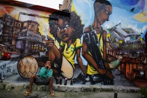Costruire dignità nelle favelas: un impegno fatto anche di filastrocche murale
