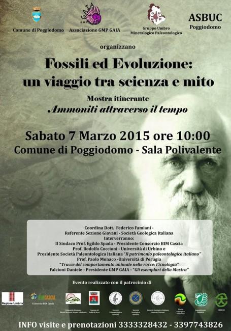 Convegno in Umbria – Fossili ed Evoluzione: La paleontologia in Italia