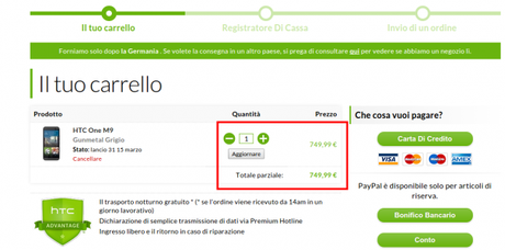 htc one m9Il vostro carrello   The Official negozio HTC    Germania