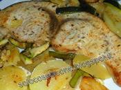 Pesce spada forno patate zucchine