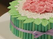 Videoricette tutorial dolcidee.it: torta mudcake bouquet rose festa della donna margherite primavera