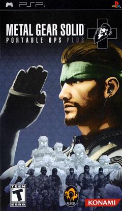 The cover for Metal Gear Solid: Portable Ops Plus