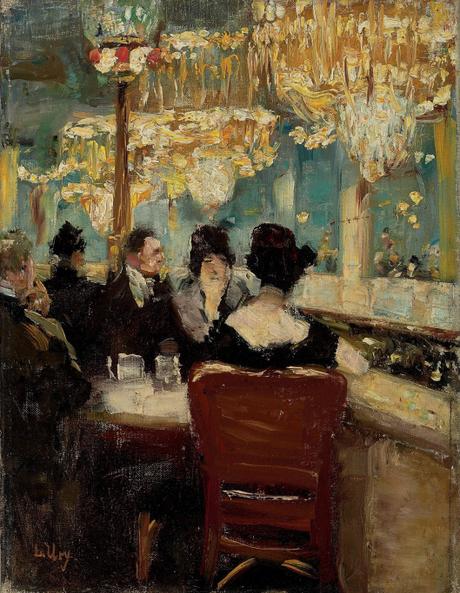 Lesser_Ury_-_Galerie_im_Café_Vaterland_am_Potsdamer_Platz,_Berlin_(1920)