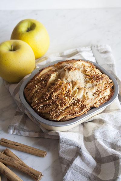 Torta di mele senza lievito 