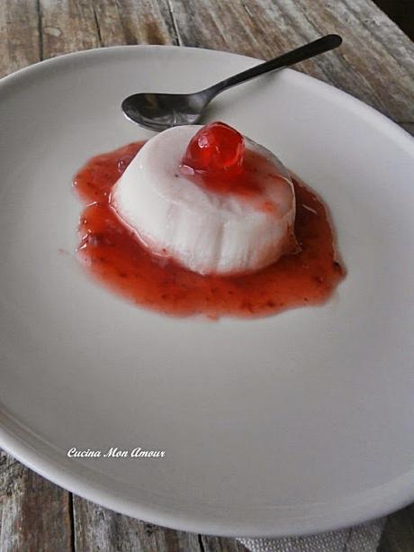 Budino di Marmellata di Fragole