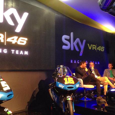 Sky Sport MotoGP HD: presentato lo Sky Racing Team VR46 (4 marzo 2015)