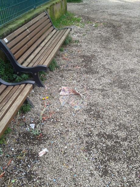 30 foto per denunciare il degrado del Parco di Monte del Grano. Area bambini pericolosa e tenuta malissimo in quello che potrebbe essere il Central Park del Quadraro