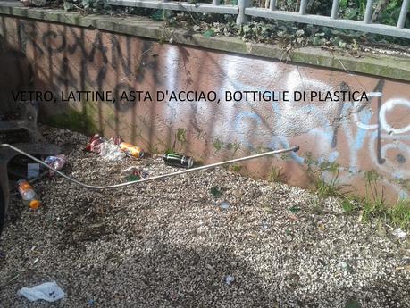 30 foto per denunciare il degrado del Parco di Monte del Grano. Area bambini pericolosa e tenuta malissimo in quello che potrebbe essere il Central Park del Quadraro