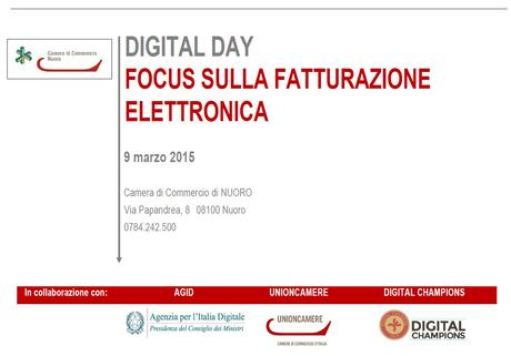 Digital Day: la fatturazione elettronica