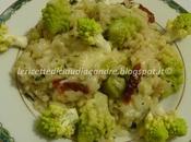 Risotto cavolo romanesco, pomodori secchi asiago