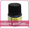 colore acrilico nero