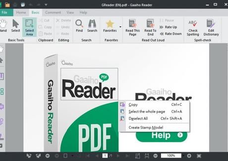 Gaaiho PDF Reader, elegante PDF Reader con diverse funzionalità [Windows]