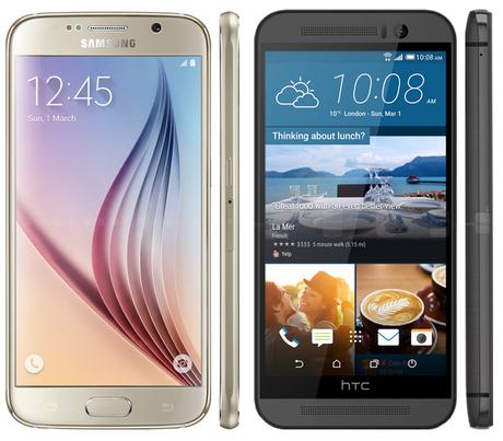 htc one m9 vs galaxy s6(1)