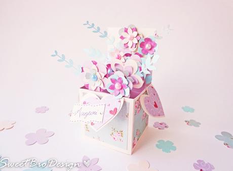 Tutorial Pop-up Card 3D Flowers