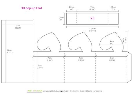 Tutorial Pop-up Card 3D Flowers