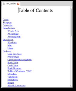 Come scrivere un ebook navigabile con Sigil