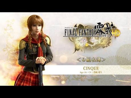 Final Fantasy Type-0 HD: ecco i trailer per cinque personaggi