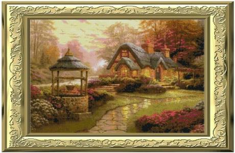 Schema per il punto croce: Paesaggio_28