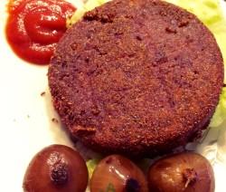 ricettevegan.org -hamburger di cavolo rosso e olive